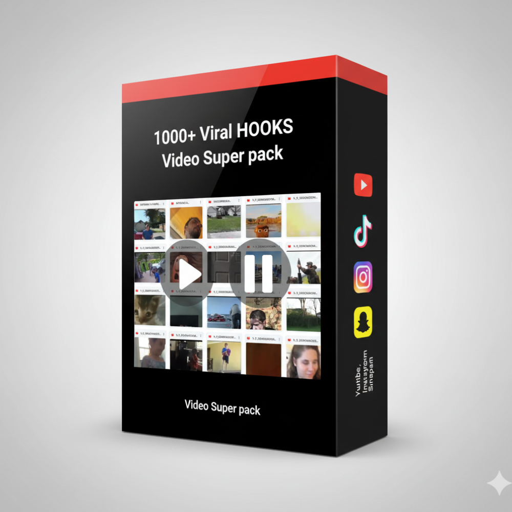 1000+ Viral HOOKS Video Super pack