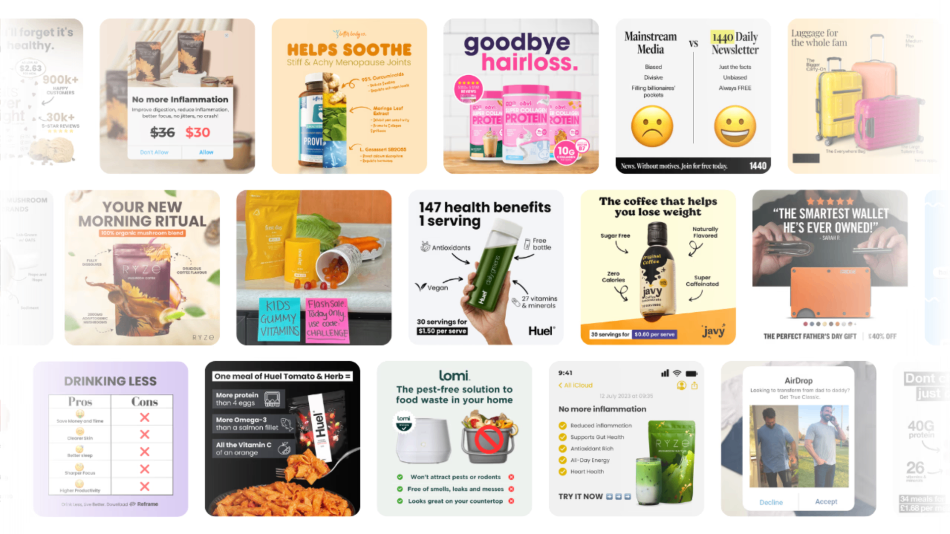 4600 Scroll-stopping Static Ads for every Niche. Plug-n-Play