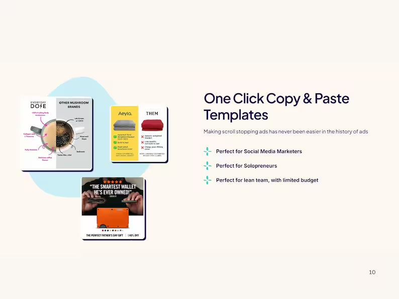 4600 Scroll-stopping Static Ads for every Niche. Plug-n-Play