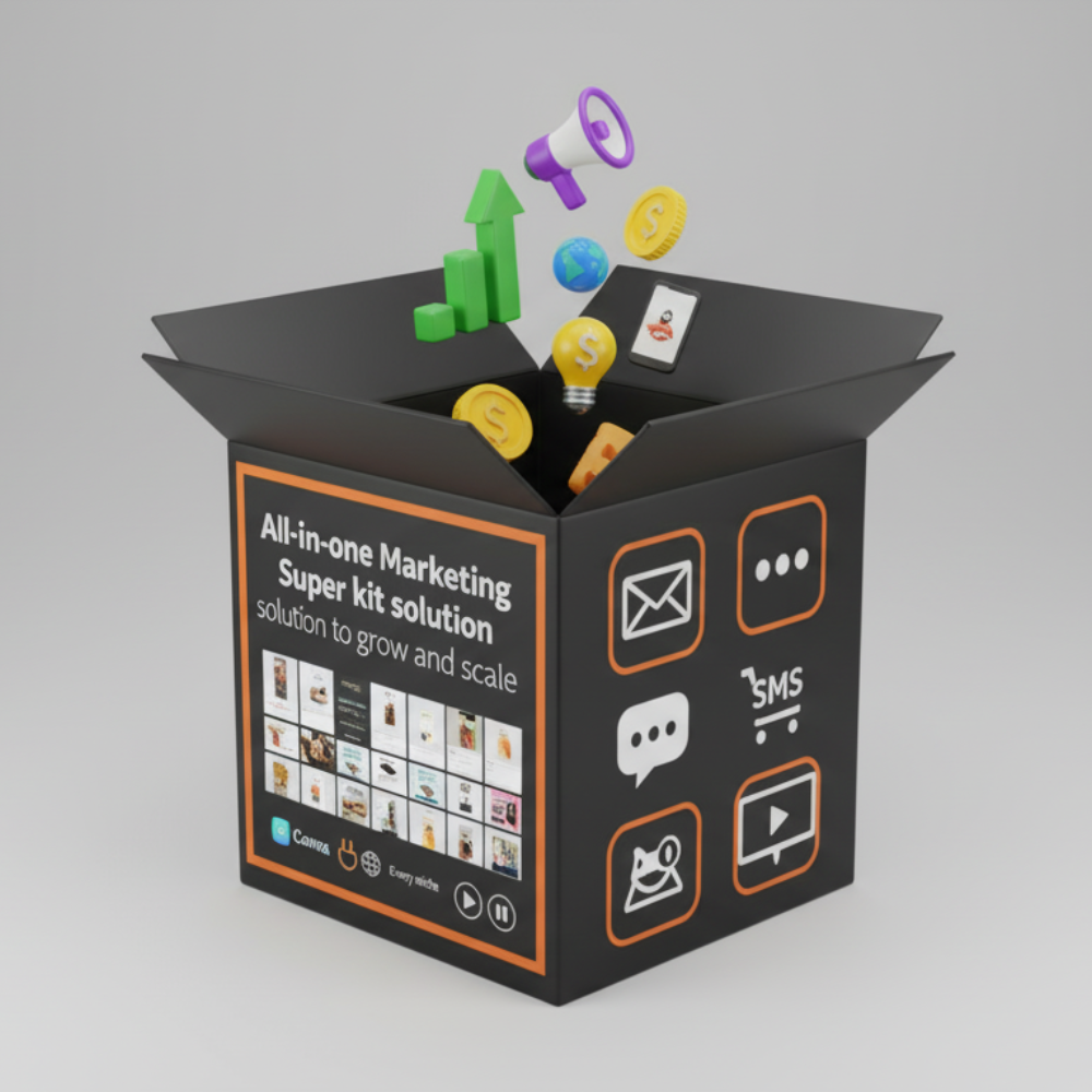 All-in-one Marketing Super tool kit solution to grow and scale