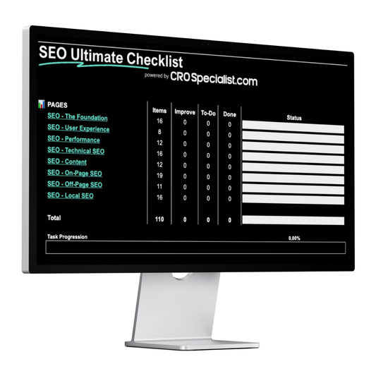 SEO Ultimate Checklist Toolkit for all websites