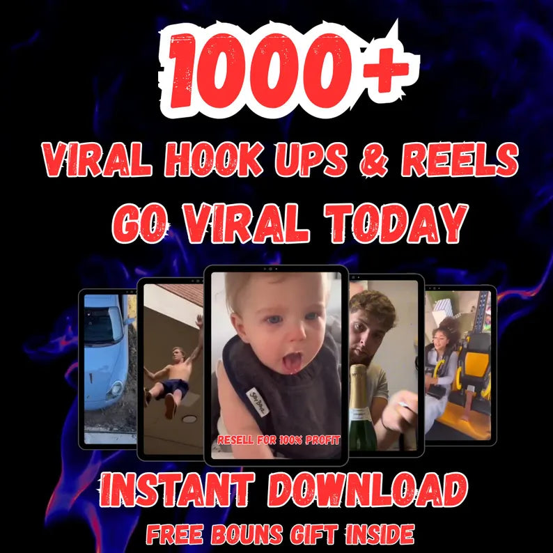 1000+ Viral HOOKS Video Super pack
